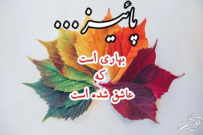 پروفایل برگ های زیبای پاییزی پروفایل زیبای پاییزی